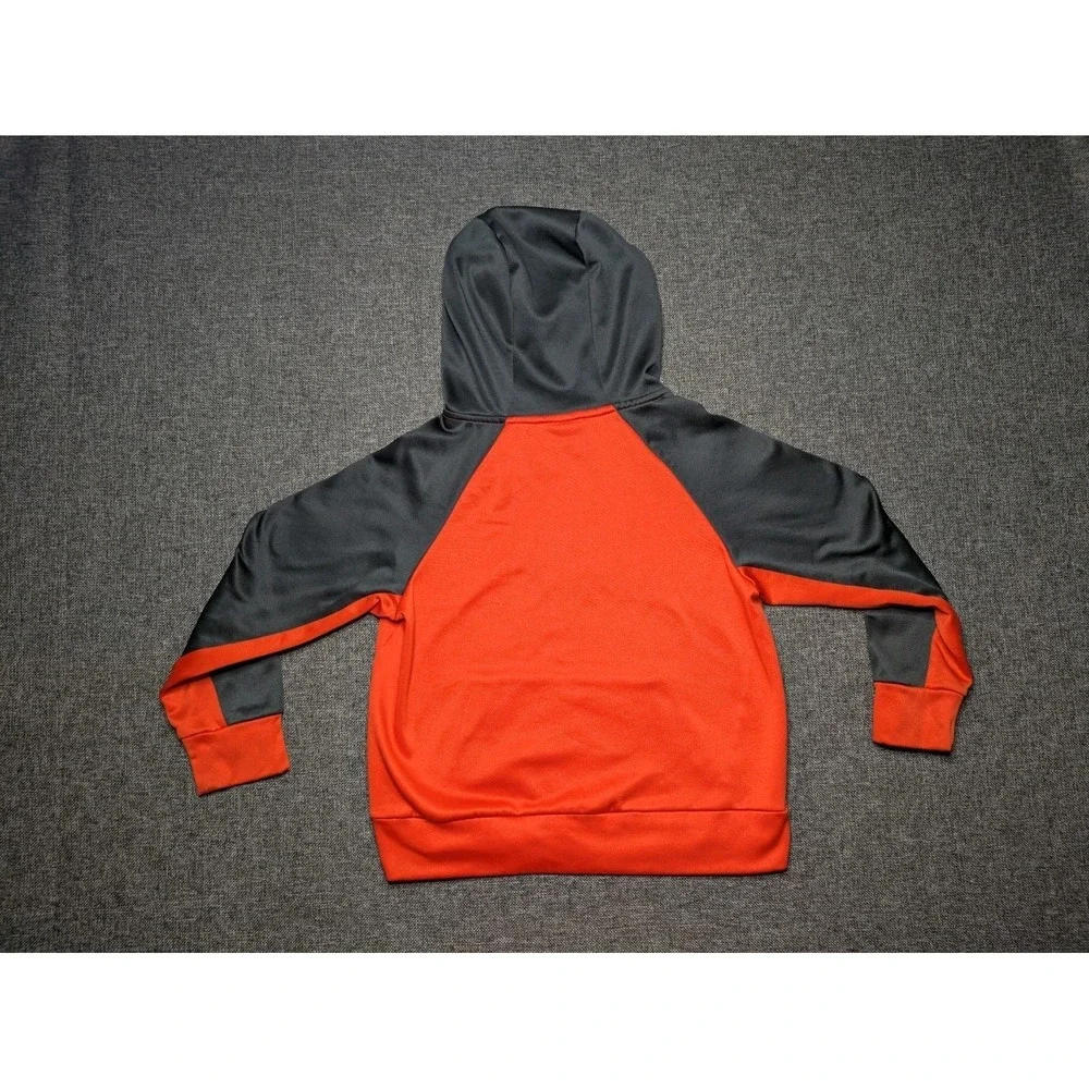 Nike Dri Fit Oregon State Beavers Boys M‎ Pullover Hoodie NCAA Orange & Black